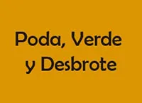 Poda, Verde y Desbrote